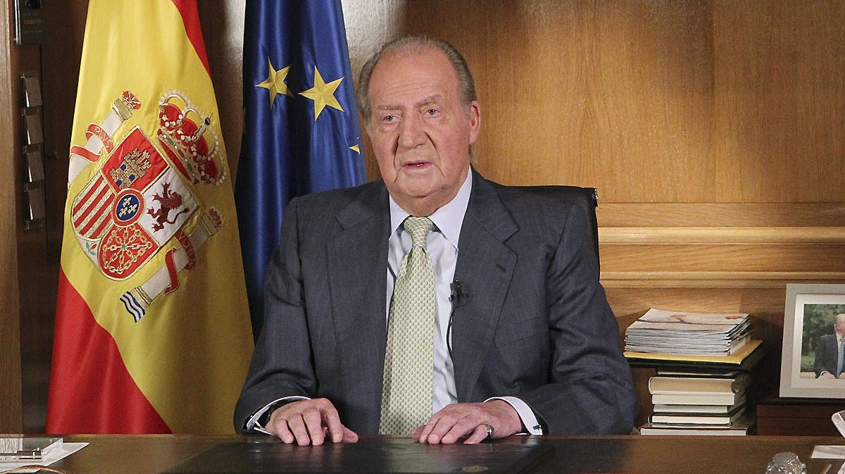 Kong Juan Carlos abdicerer