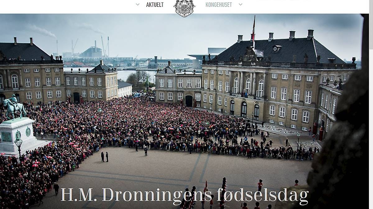 Amalienborg, kongehuset.dk