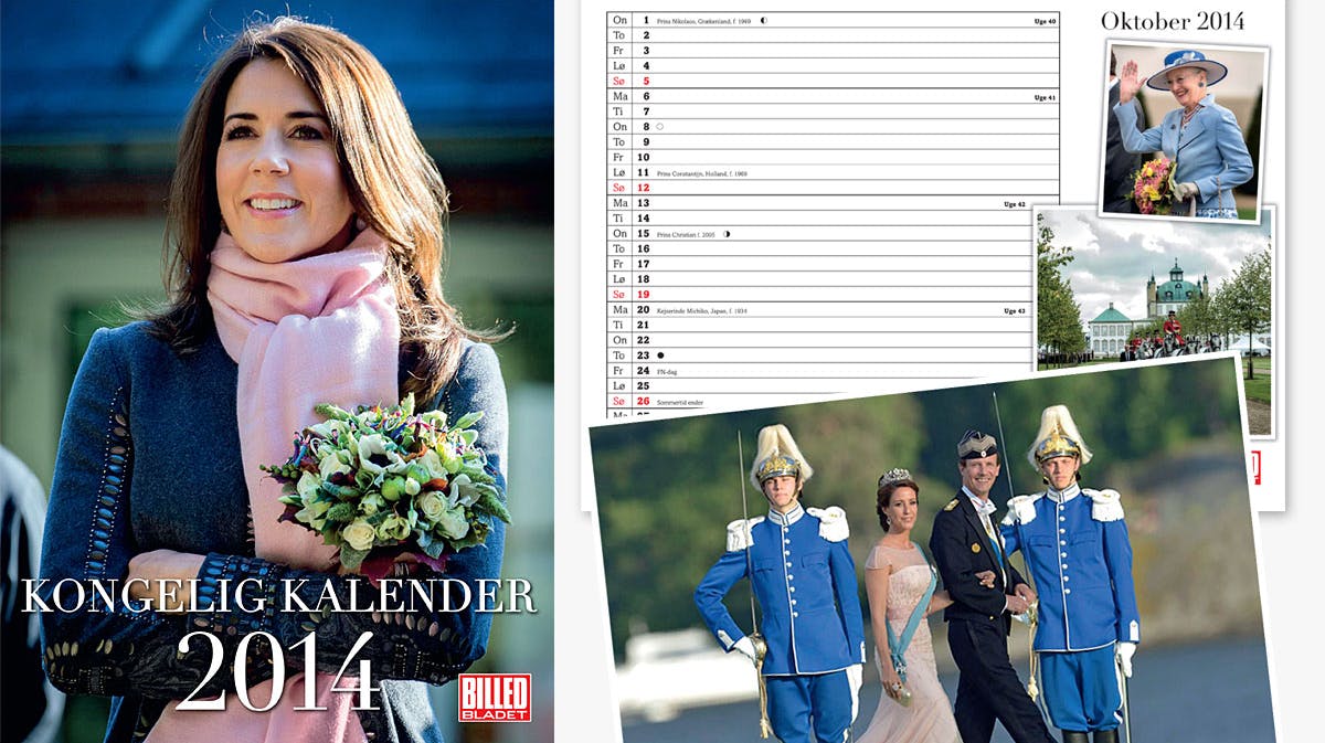 BILLED-BLADETs kongelige kalender 2014