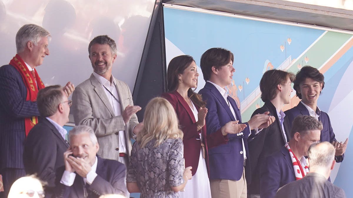 De kongelige er klar til kamp i Parken. 