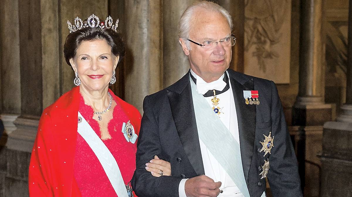 Kong Carl Gustaf og dronning Silvia