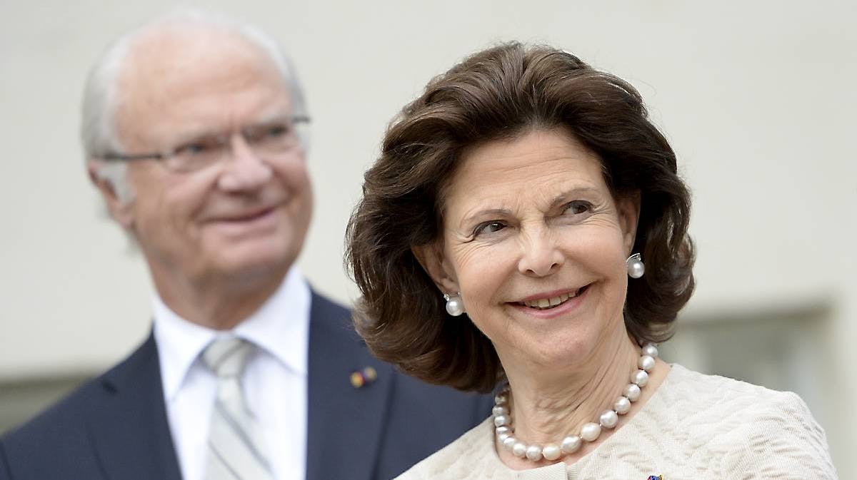 Kong Carl Gustaf og dronning Silvia