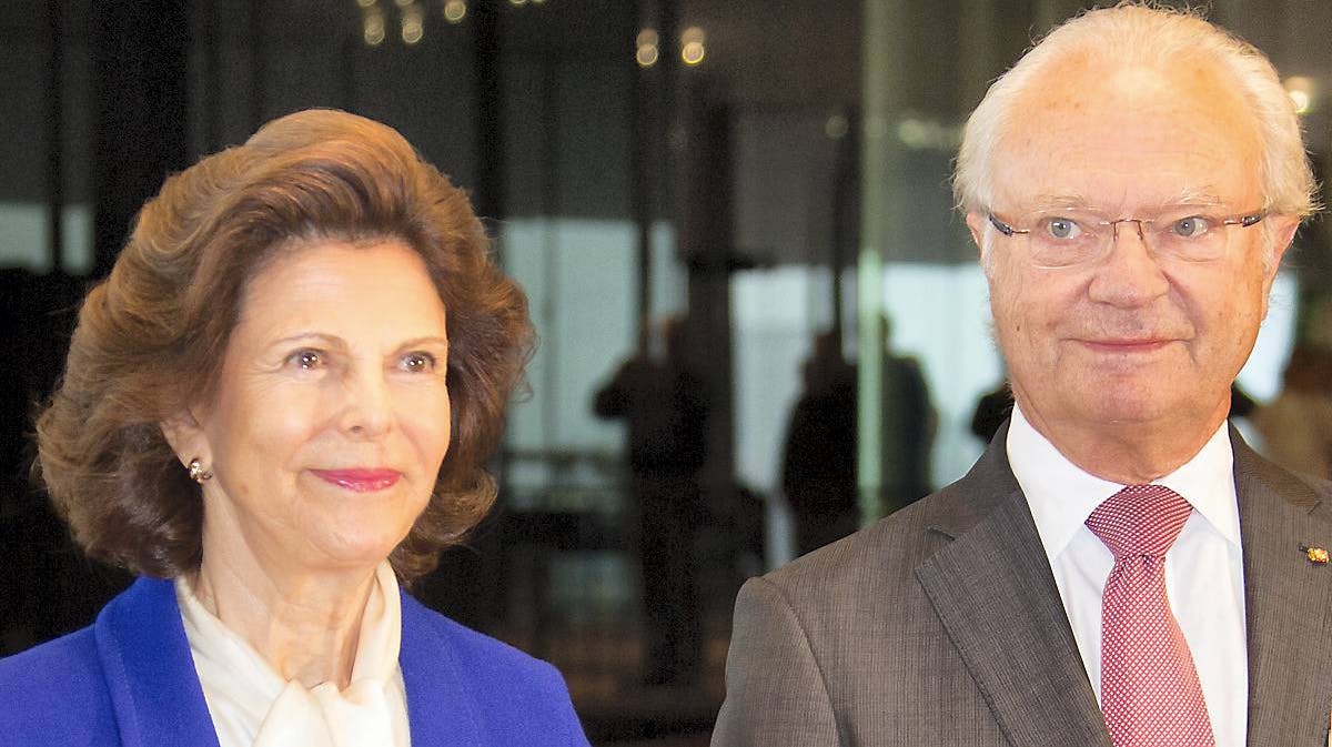 Kong Carl Gustaf og dronning Silvia