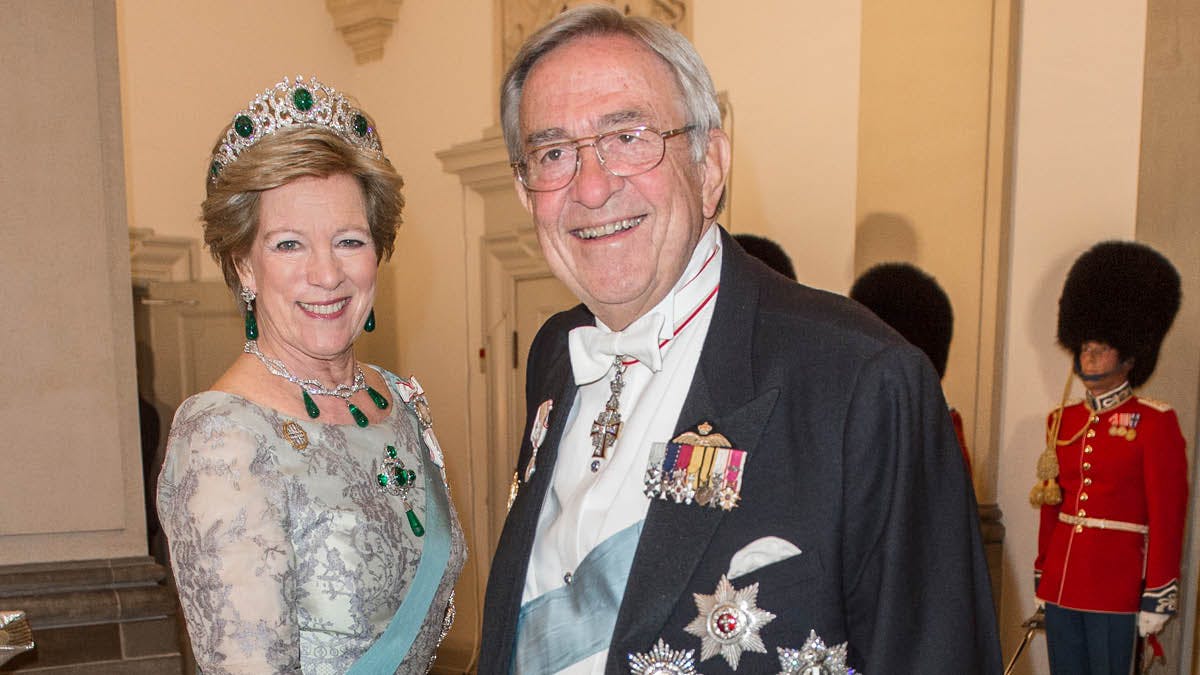 Dronning Anne-Marie og kong Konstantin, arkivfoto. 