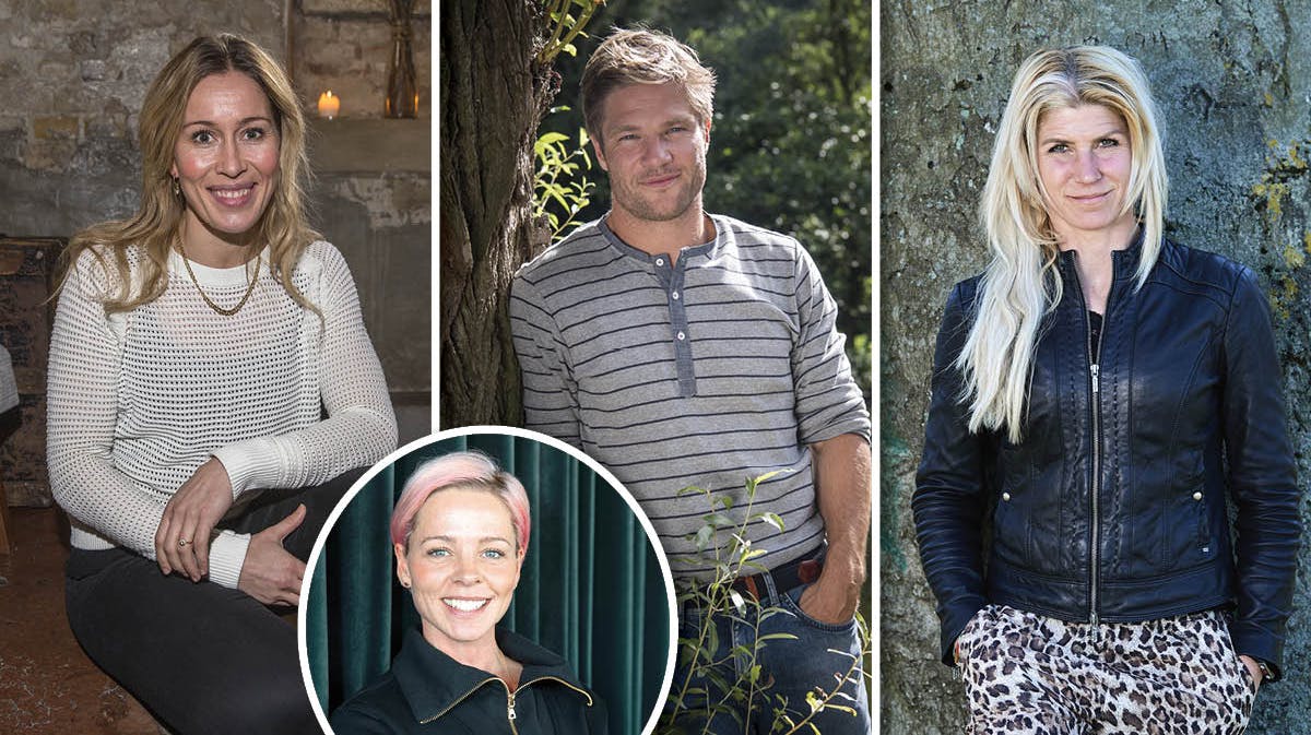 Sophie Fjellvang-Sølling, Christel Pixi, David Owe og Rikke Hørlykke. 