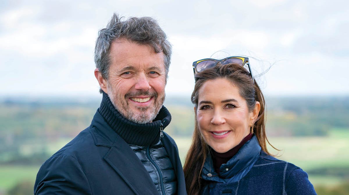 Kronprins Frederik og kronprinsesse Mary. 