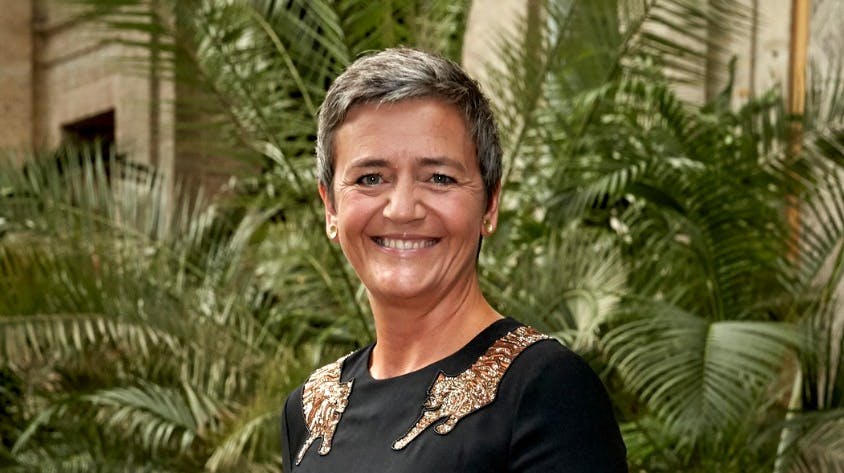 Margrethe Vestager.&nbsp;