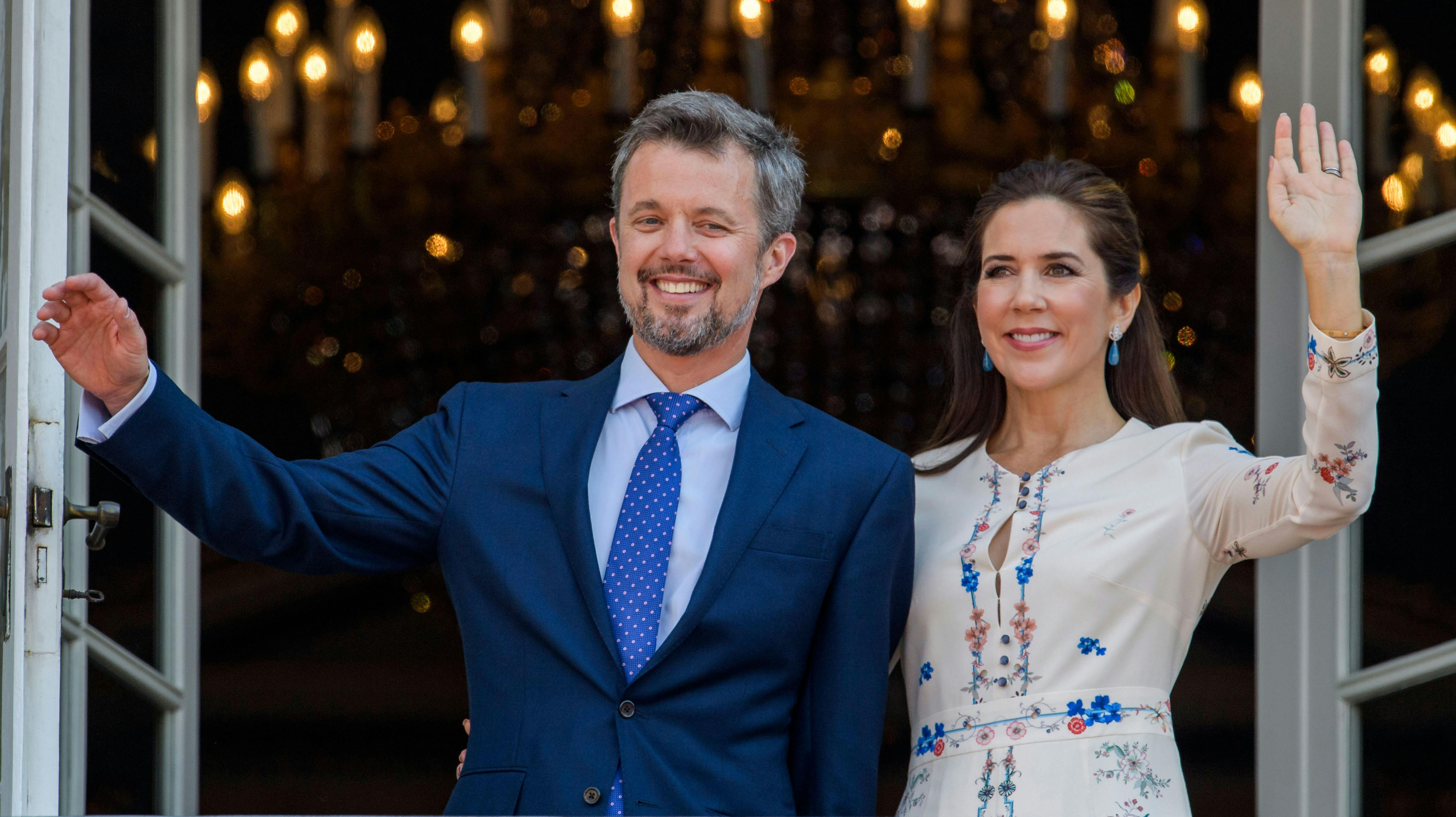 Kronprins Frederik og kronprinsesse Mary