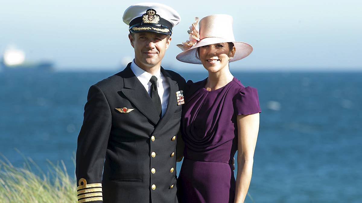 Kronprins Frederik og kronprinsesse Mary.