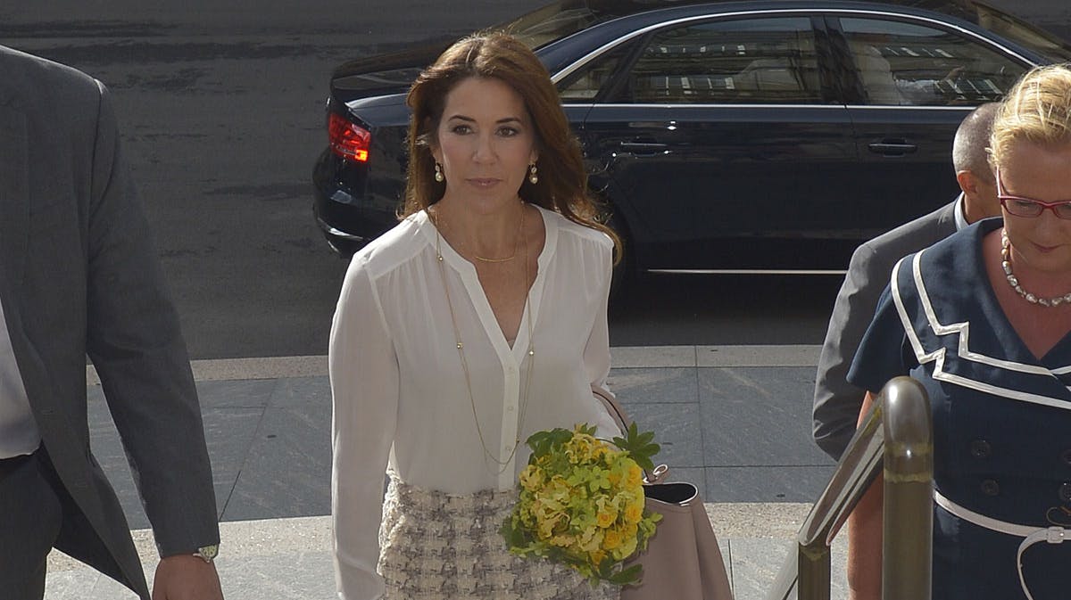 Kronprinsesse Mary på Christiansborg