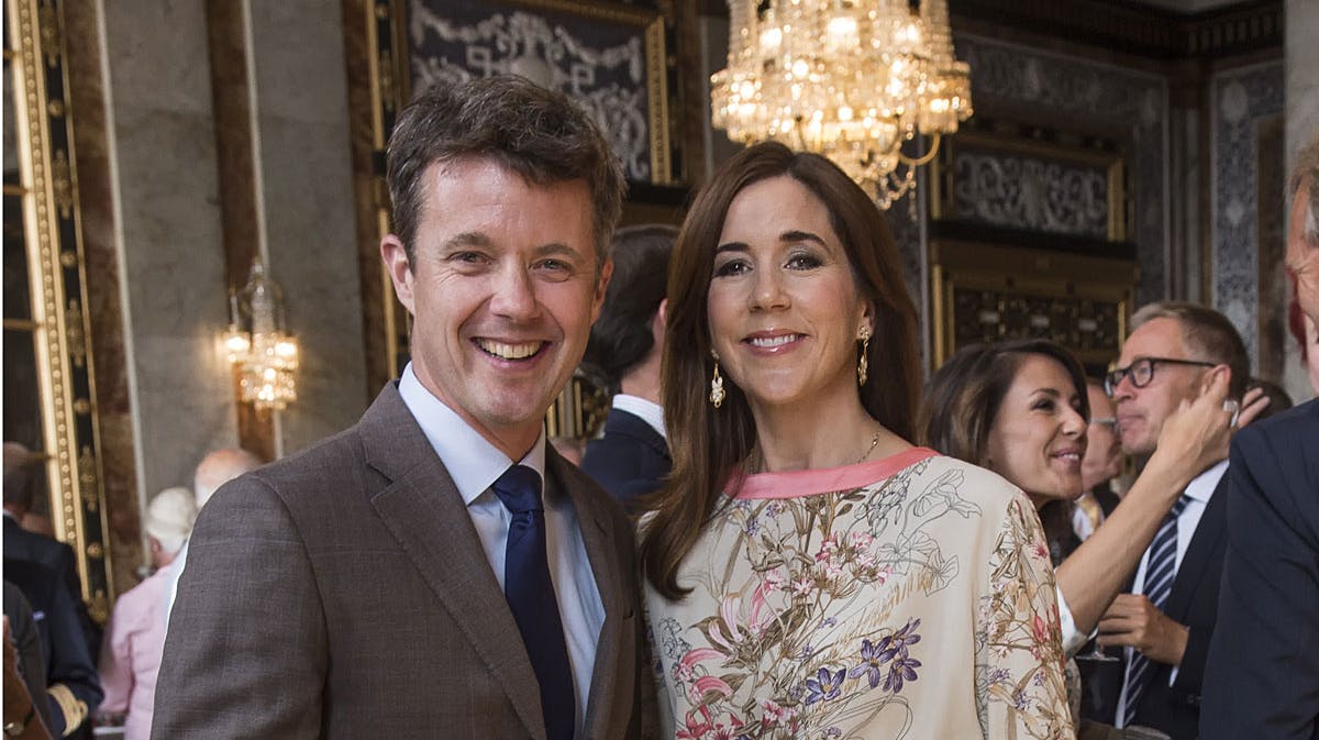 Kronprins Frederik og kronprinsesse Mary