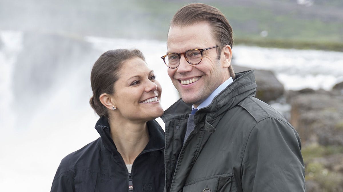 Kronprinsesse Victoria og prins Daniel