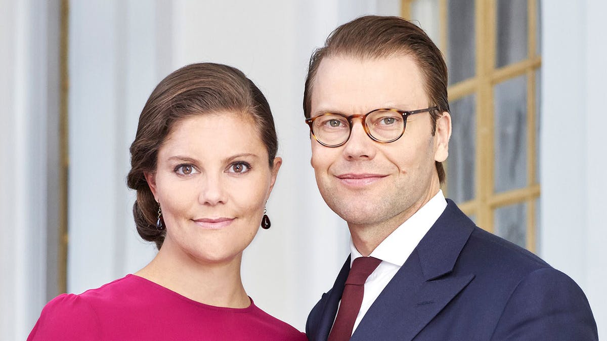 Kronprinsesse Victoria og prins Daniel