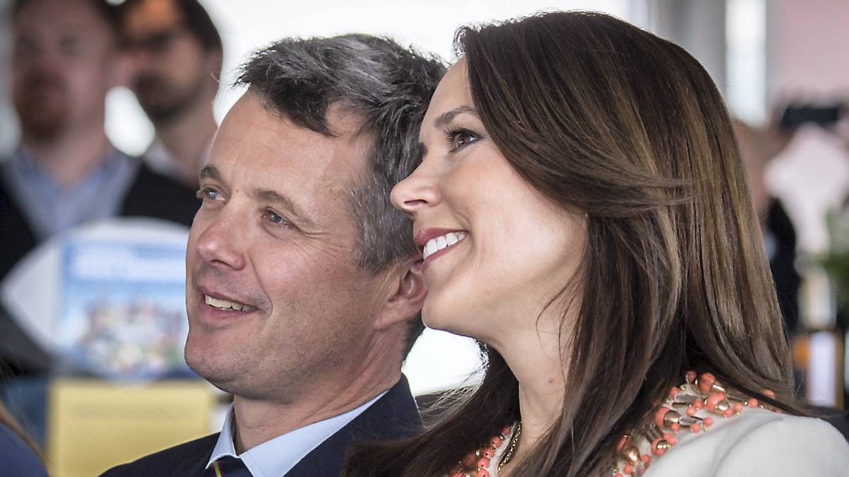 Kronprins Frederik og kronprinsesse Mary