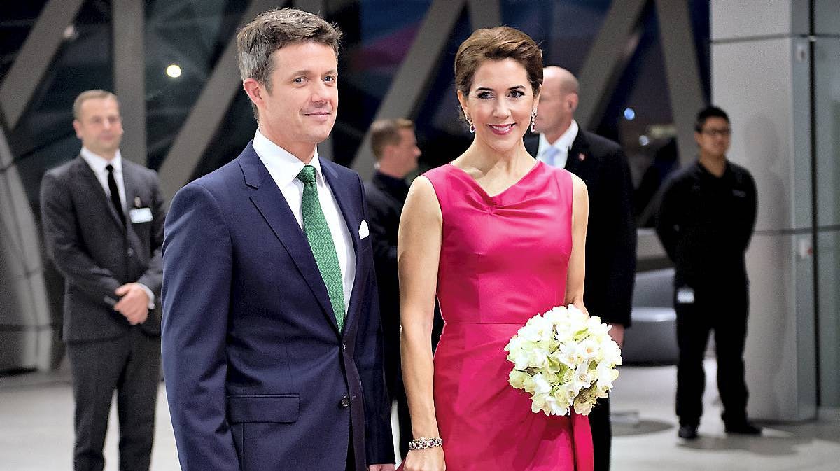 Kronprins Frederik og kronprinsesse Mary