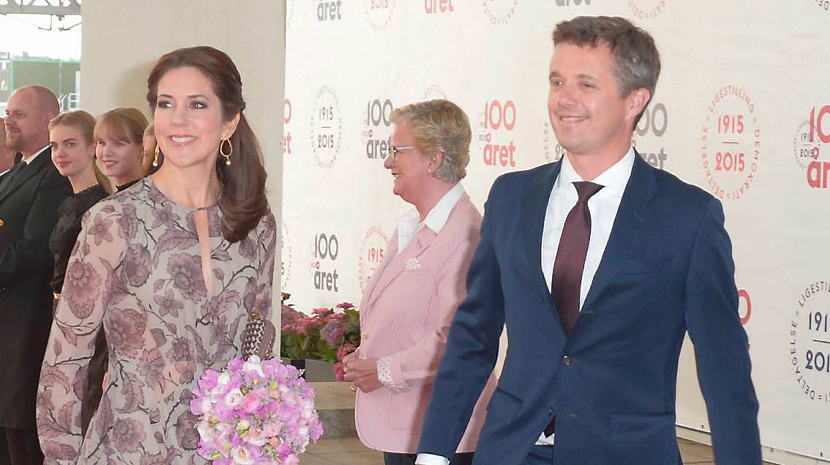 Kronprinsesse Mary og kronprins Frederik 