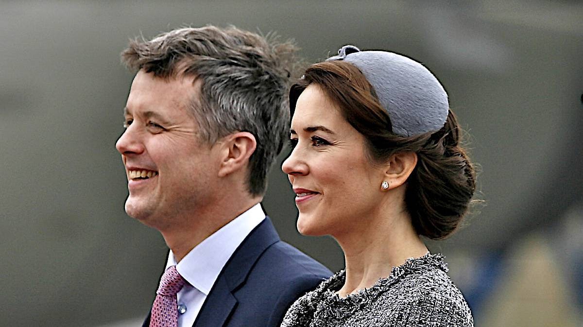 Kronprins Frederik og kronprinsesse Mary