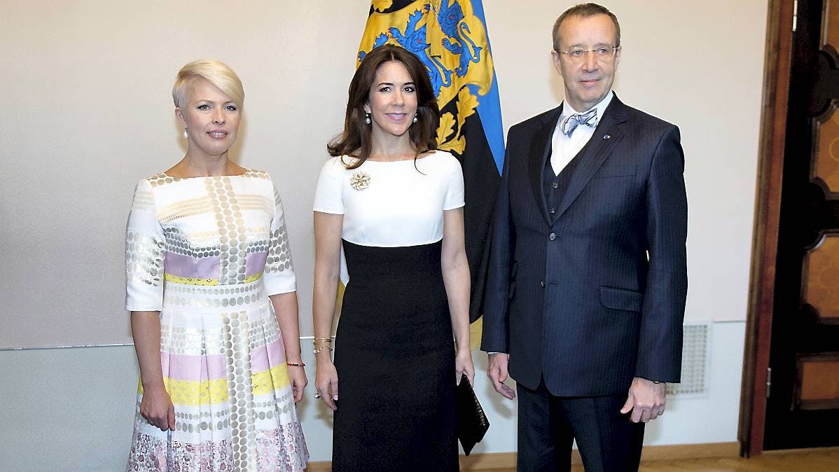 Kronprinsesse Mary besøger Estlands præsidentpar.
