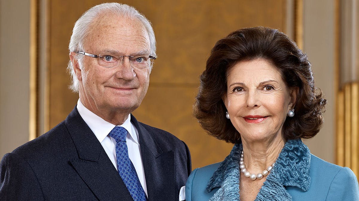 Dronning Silvia og kong Carl Gustaf.