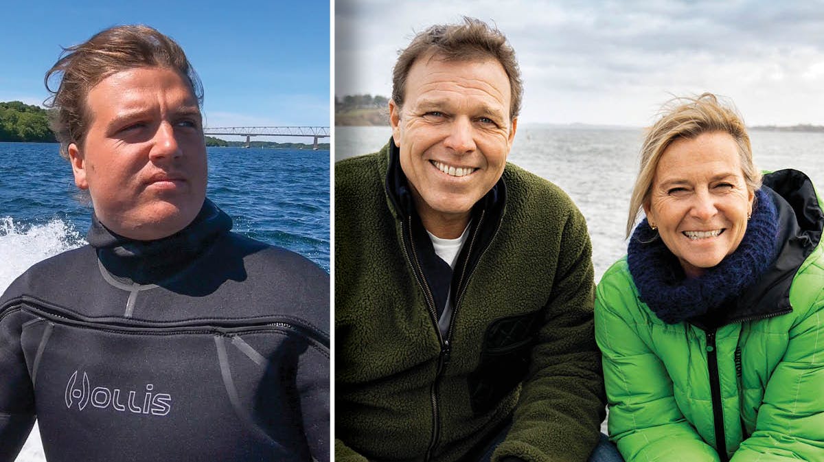 Alfred, Mikkel og Marian