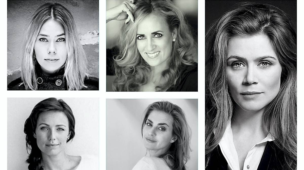 Birgitte Hjort Sørensen, Camilla Gohs Miehe-Renard, Sofie Lassen-Kahlke Lisbeth Østergaard og Beate Bille.