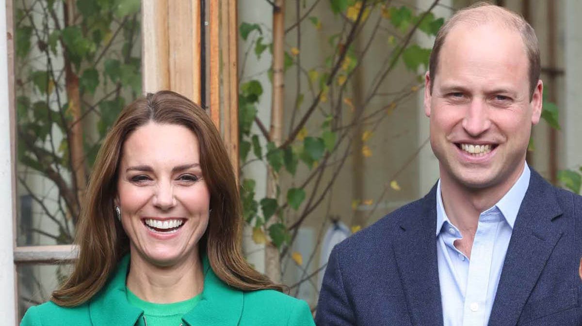 Hertuginde Catherine og prins William. 
