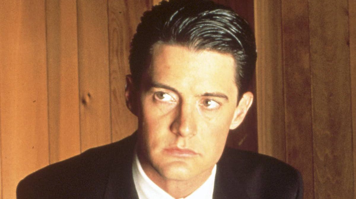 Kyle MacLachlan som FBI-agent Dale Cooper i "Twin Peaks".
