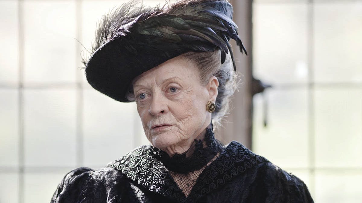 Rollen som Lady Violet Grantham i &quot;Downton Abbey&quot; spilles af Maggie Smith.