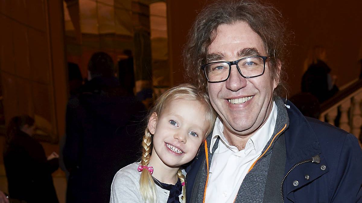 Peter Langdal med datteren Dagmar