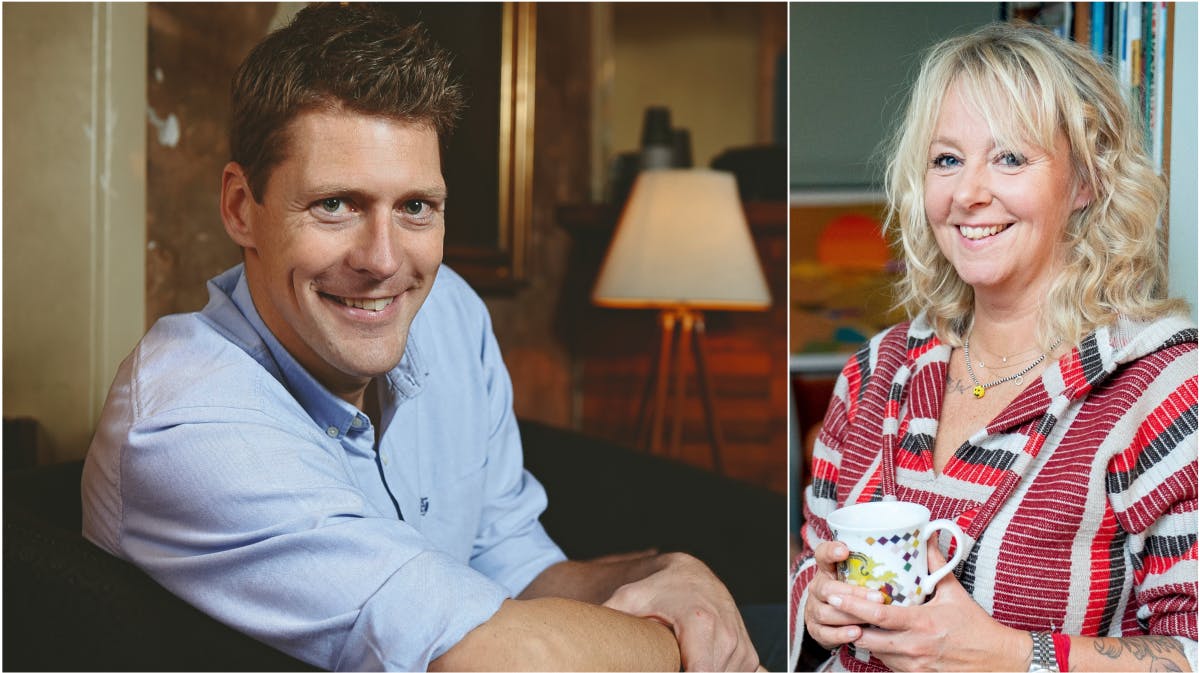 Steen Langeberg og Puk Elgård 