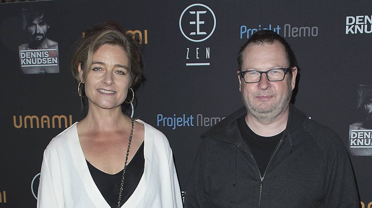 Bente Trier og Lars von Trier. 