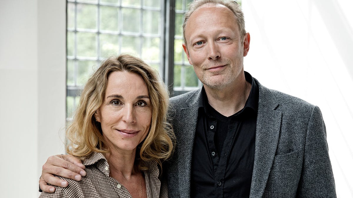 Ann Eleonora Jørgensen og Lars Mikkelsen.