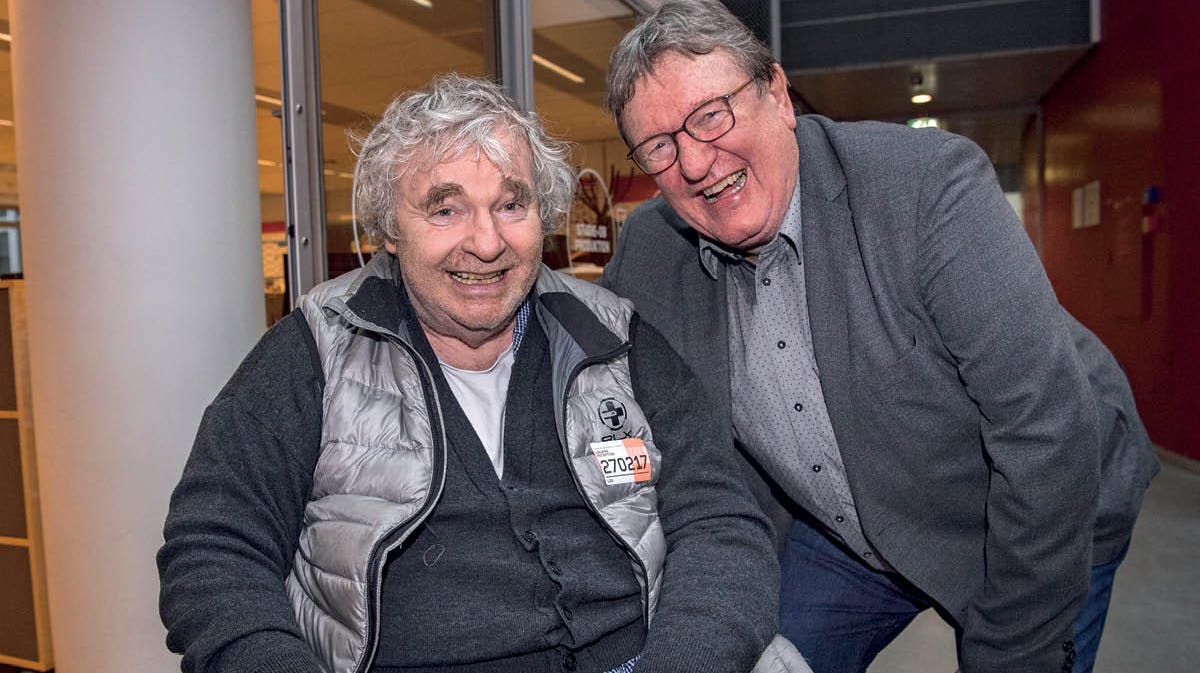 Michael Bundesen og Hans Otto Bisgaard i 2017. 