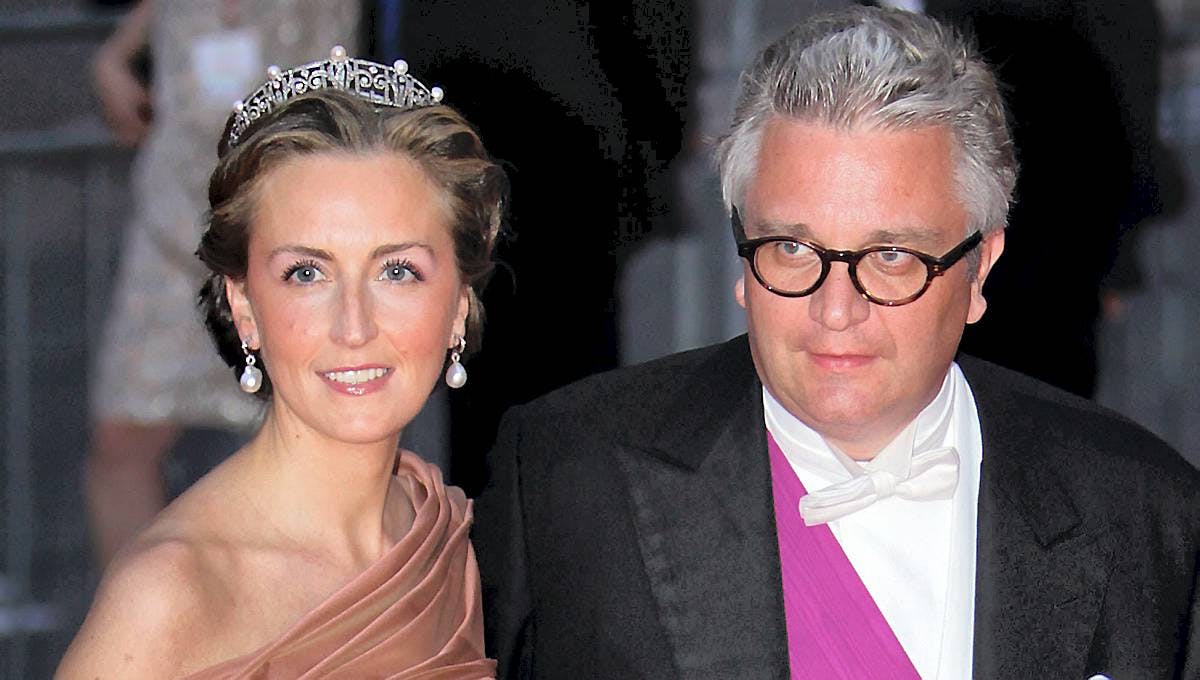 Prinsesse Claire og prins Laurent.