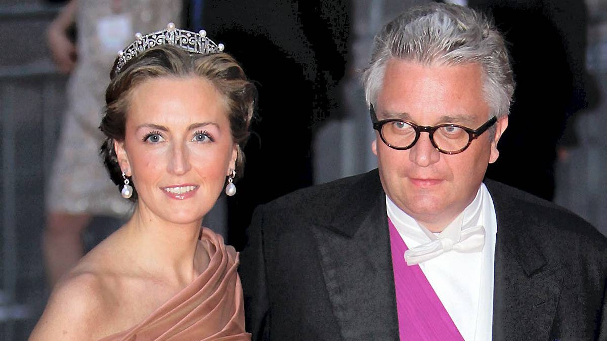 Prinsesse Claire og prins Laurent.