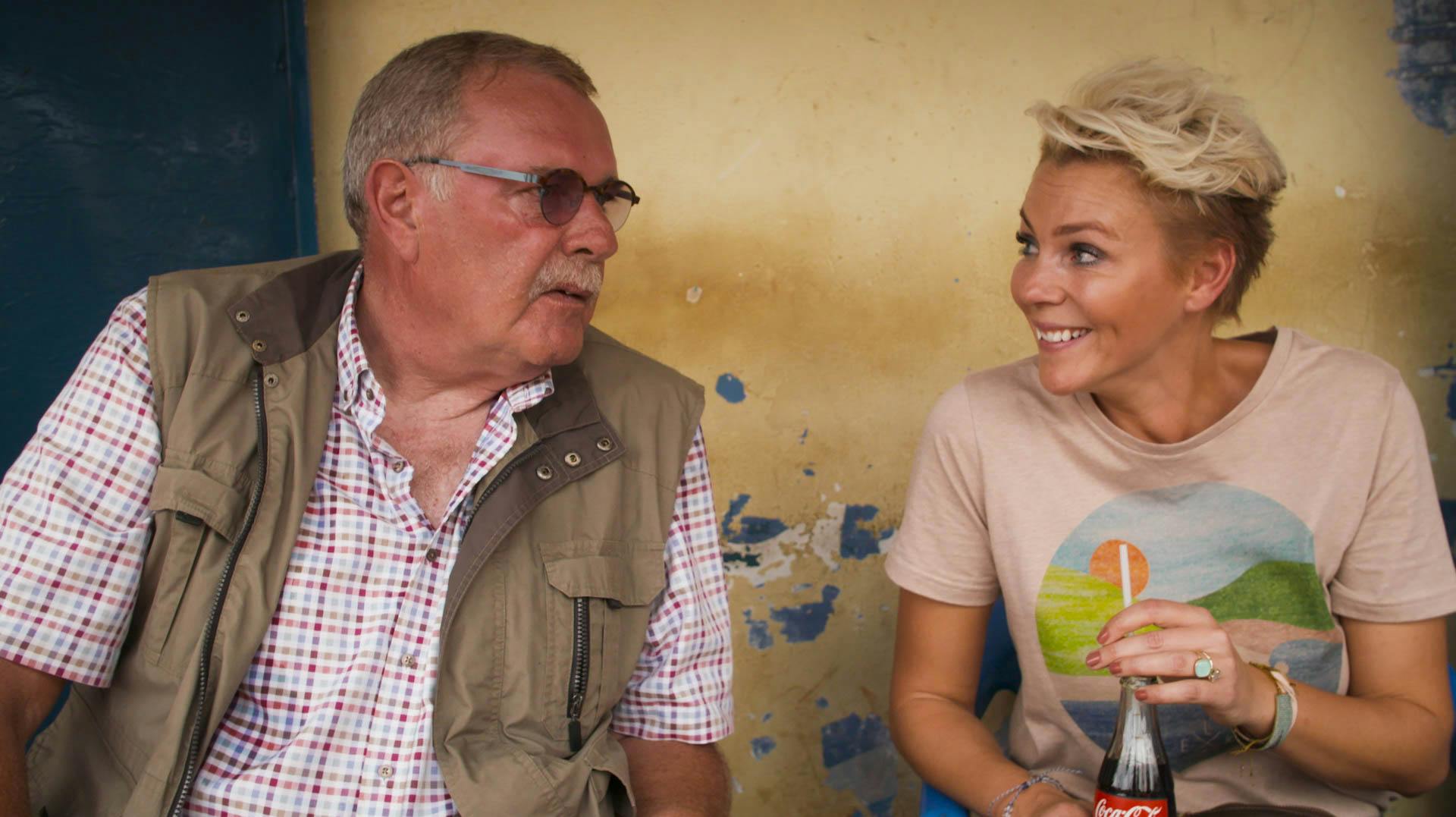 Knud og Lene Beier i Uganda.&nbsp;