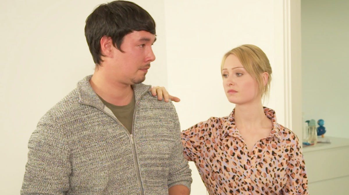 Camilla og Michael i "Luksusfælden"