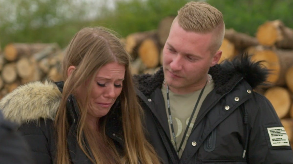 Louise og Simon i "Luksusfælden"