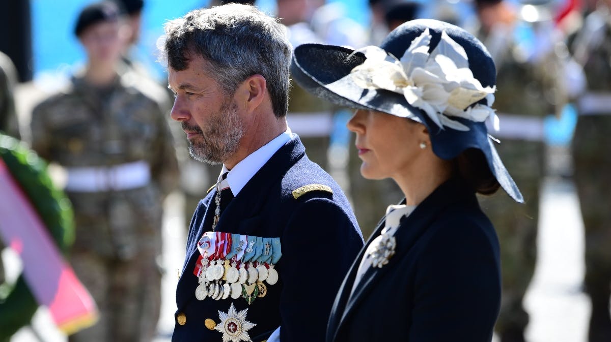 Kronprins Frederik og kronprinsesse Mary.&nbsp;