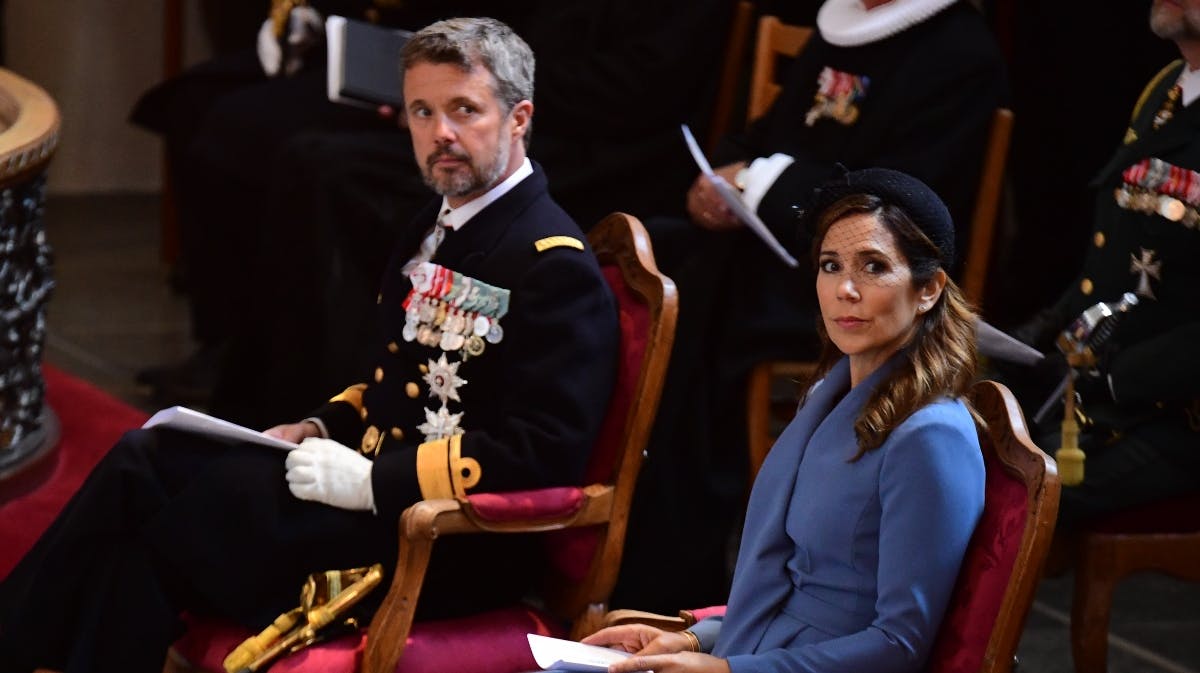 Kronprins Frederik og kronprinsesse Mary