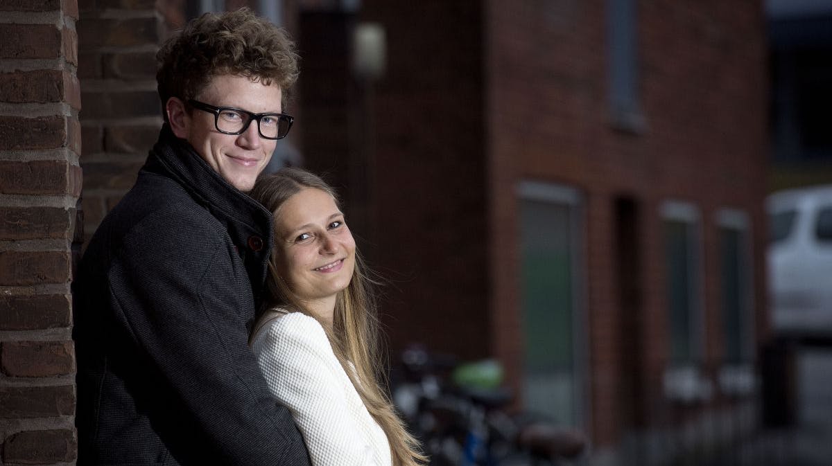 Michael og Line fra tredje sæson af "Gift ved første blik". 