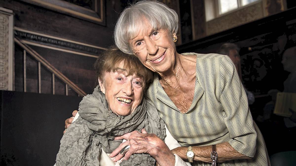 Vera Gebuhr og Lise Nørgaard.