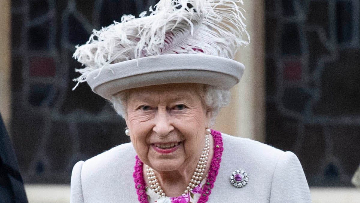 Dronning Elizabeth. Arkivfoto. 