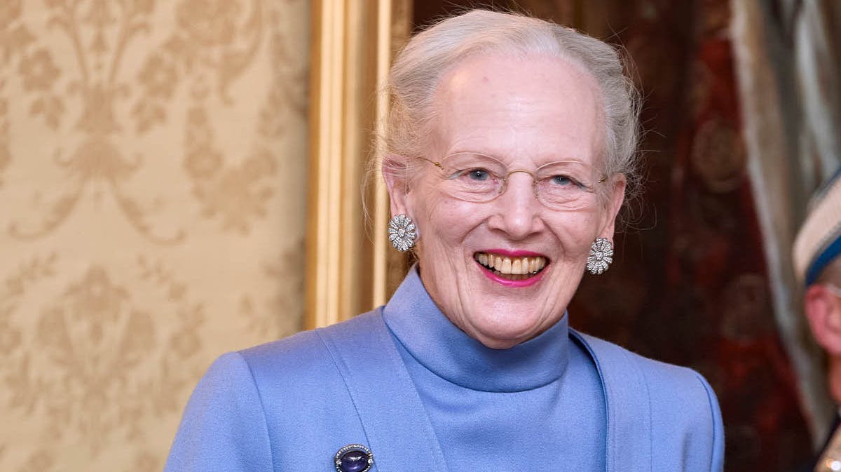 Dronning Margrethe. 
