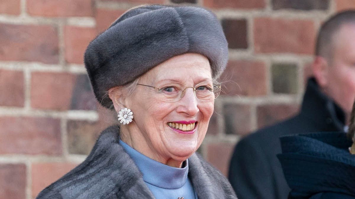 Dronning Margrethe. 