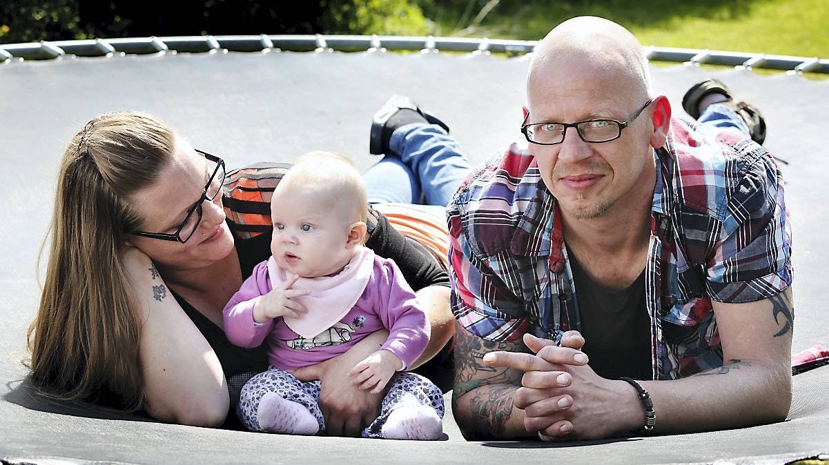 Rikke og Michael fra Nakskov i "Luksusfælden".