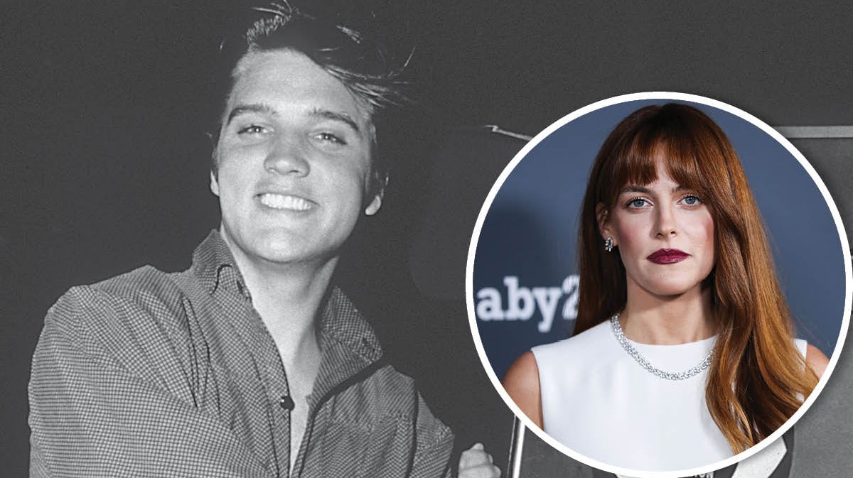 Elvis Presley og barnebarnet Riley Keough