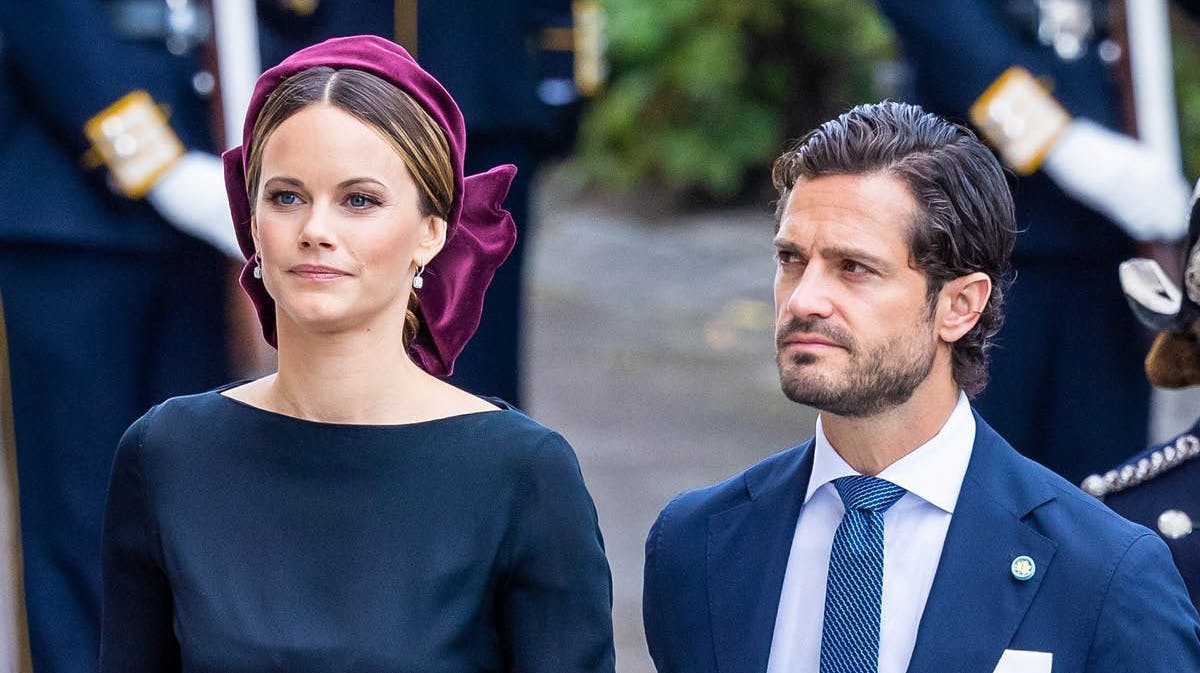Prinsesse Sofia og prins Carl Philip. 