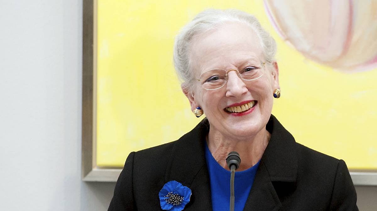 Dronning Margrethe åbner udstillingen "Farvens Sjæl" på Arken