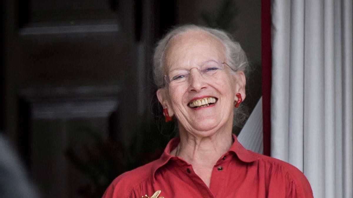 Dronning Margrethe.